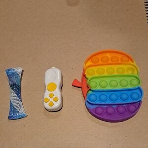Rainbow Pop Fidget Toy Set